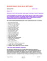 France Newsletter One